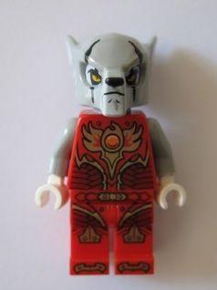 LEGO Minifigure-Worriz - Fire Chi-Legends of Chima-LOC100-Creative Brick Builders